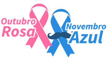 Resultado de imagem para OUTUBRO ROSA & NOVEMBRO AZUL - LOGOS